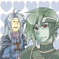 Alex and Saturos