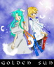 Golden Sun Separated Heart by crimsonfire3