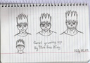 garet growing up  by the sea king